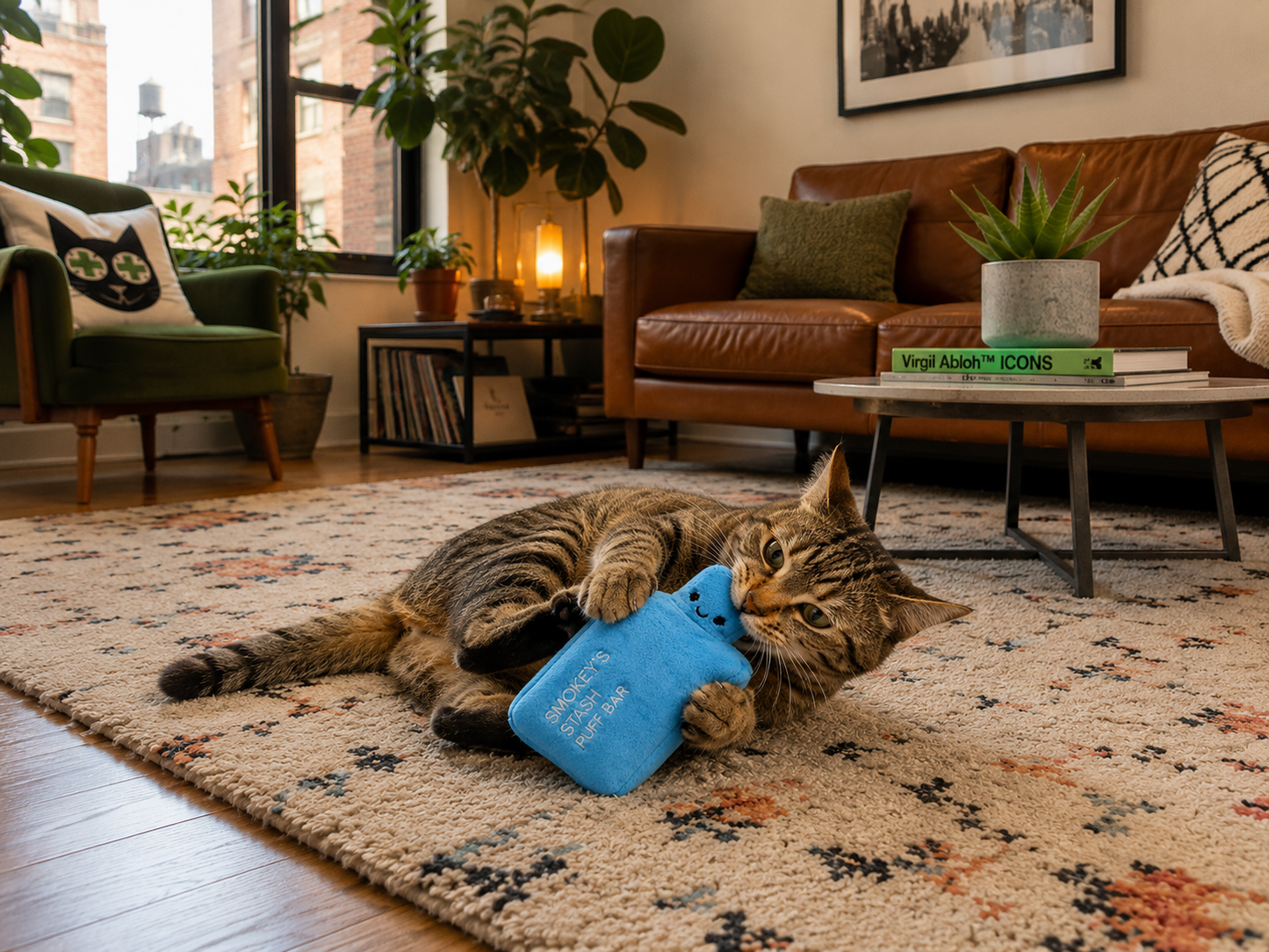 Smokey's Stash Refillable Puff Bar with Catnip