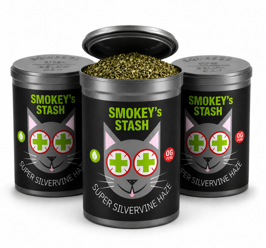 Silvervine Haze Potent Catnip and Silver Vine Blend for Cats