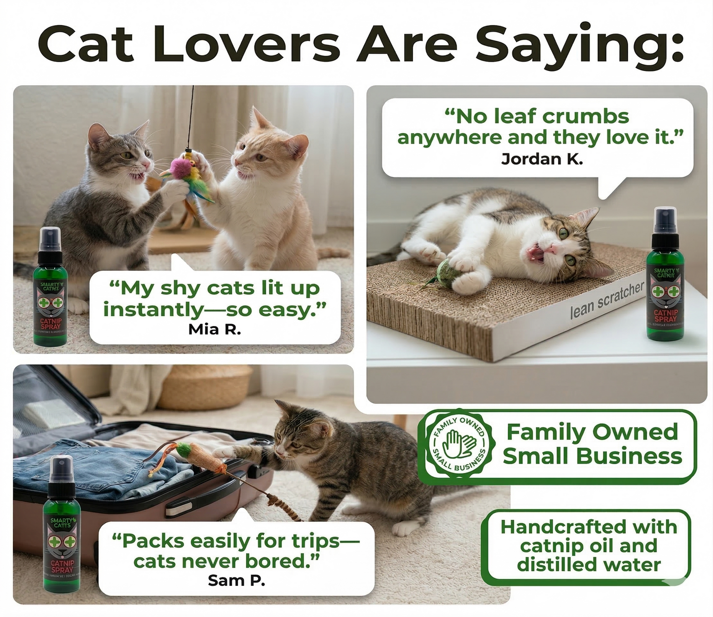 Smokey's Stash Premium Catnip Spray
