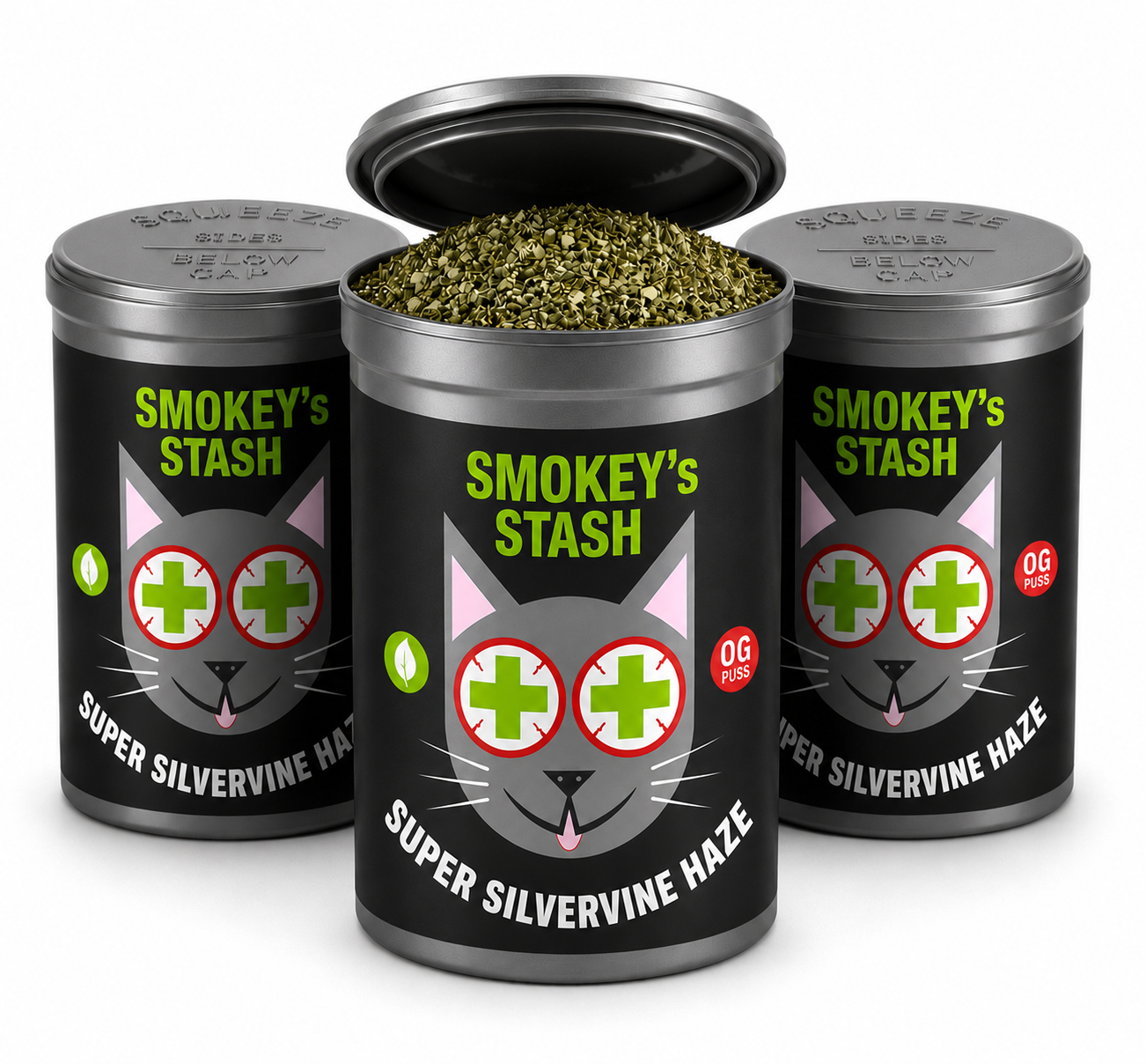 Silvervine Haze Potent Catnip and Silver Vine Blend for Cats