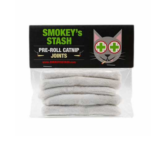 Smokey's Stash Pre Roll Catnip joints - 5 pack