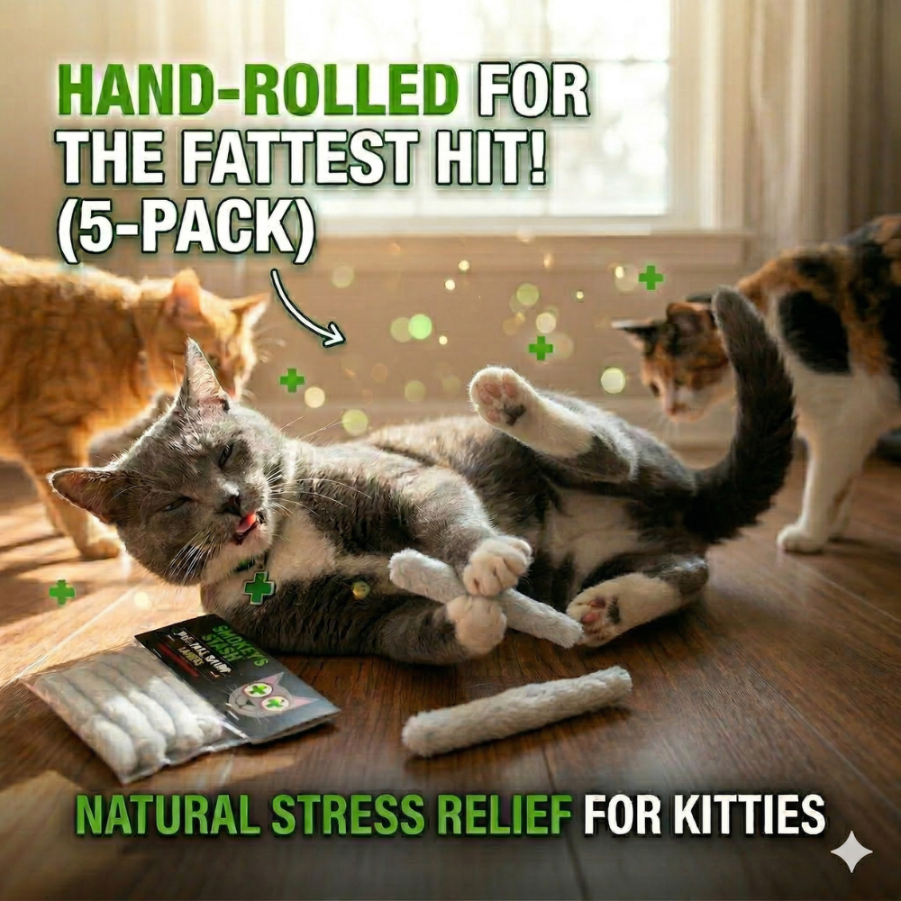 Smokey's Stash Pre Roll Catnip joints - 5 pack