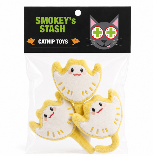 Smokey's Stash Catnip Filled Stingrays 3 per pack!
