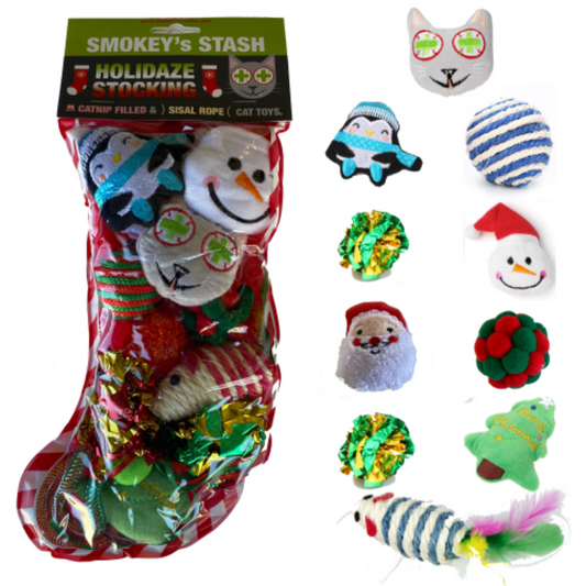 Smokey's Stash Holidaze Christmas stocking!